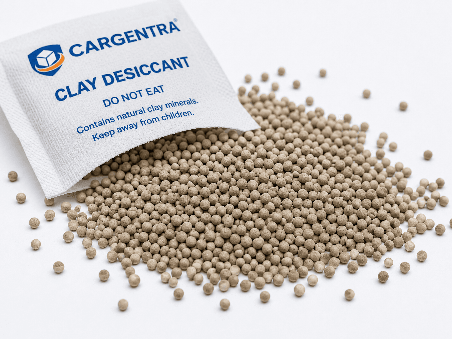 Gói hút ẩm Clay CARGENTRA và hạt khoáng clay
